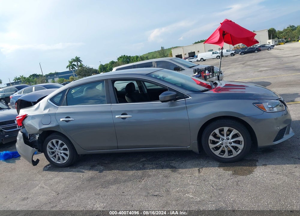 2018 NISSAN SENTRA SV VIN: 3N1AB7AP2JY223797