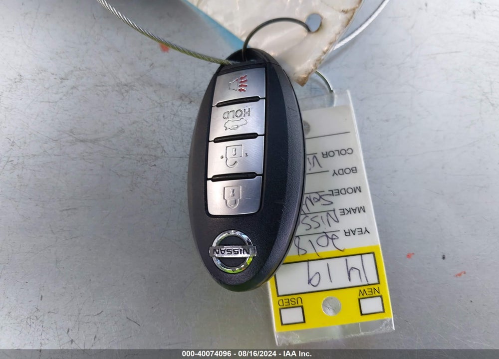 2018 NISSAN SENTRA SV VIN: 3N1AB7AP2JY223797