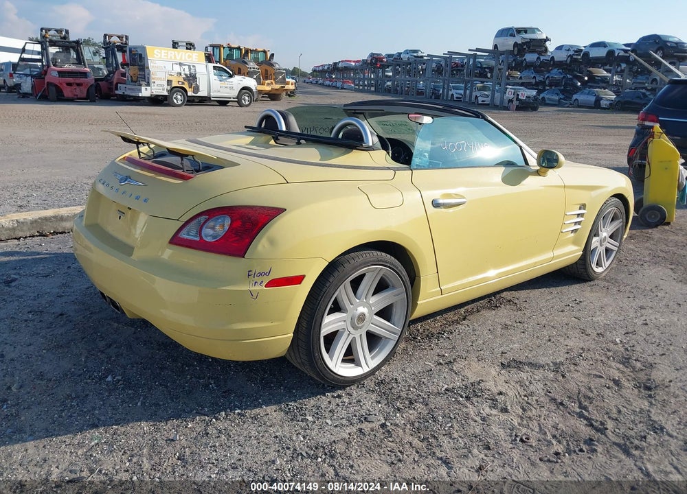 2005 CHRYSLER CROSSFIRE LIMITED VIN: 1C3AN65L45X060846