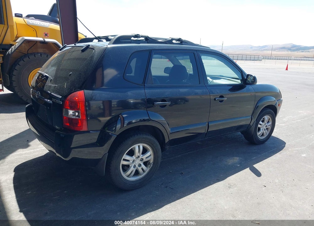 2006 HYUNDAI TUCSON GLS/LIMITED VIN: KM8JN72D46U361193