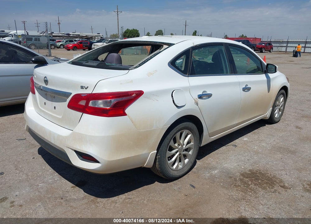 2017 NISSAN SENTRA SV VIN: 3N1AB7AP5HY332314