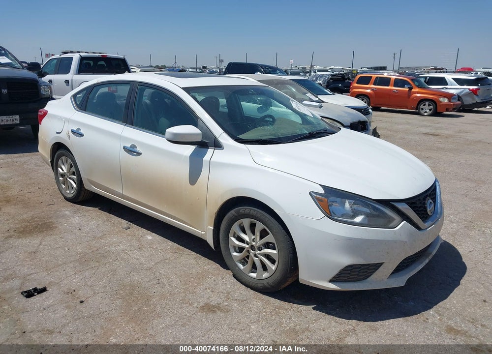 2017 NISSAN SENTRA SV VIN: 3N1AB7AP5HY332314
