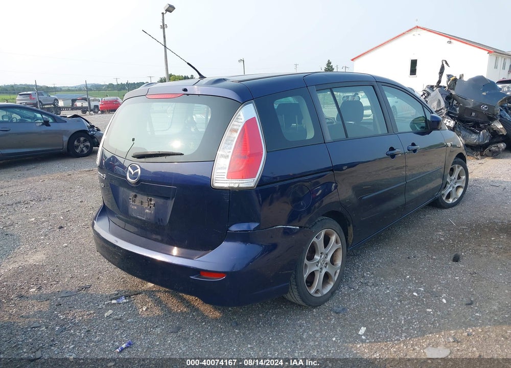 2008 MAZDA 5 SPORT VIN: JM1CR29L980302622