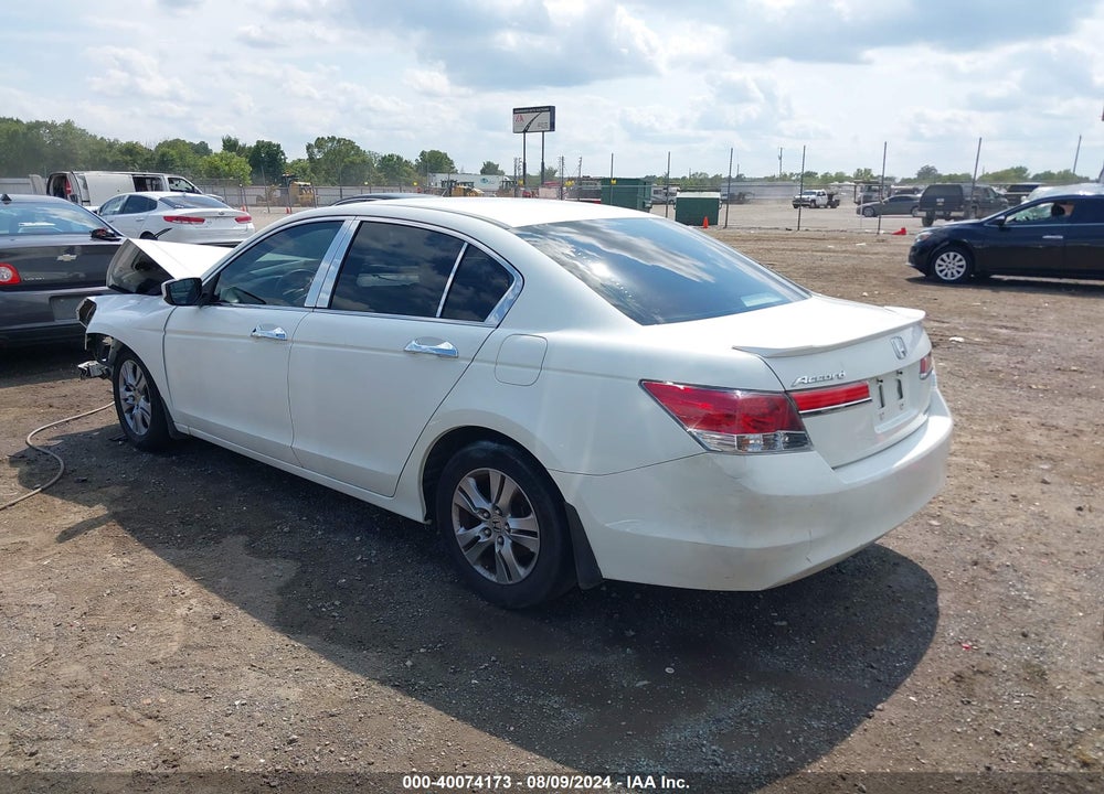2012 HONDA ACCORD 2.4 SE VIN: 1HGCP2F63CA023790