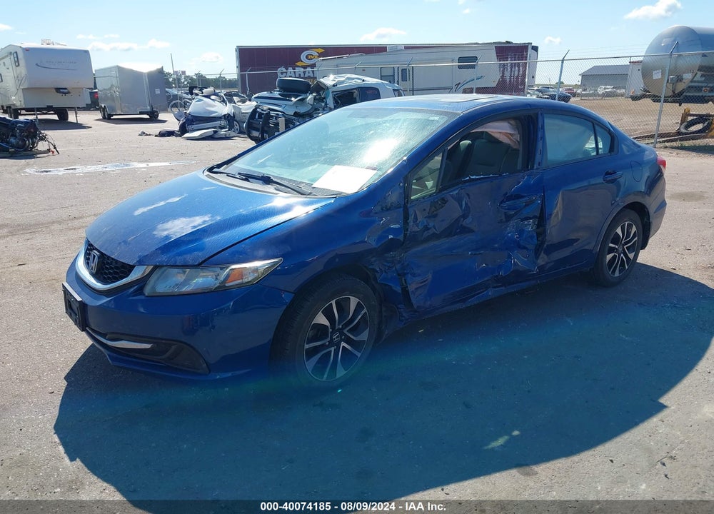 2015 HONDA CIVIC EX VIN: 19XFB2F80FE067467