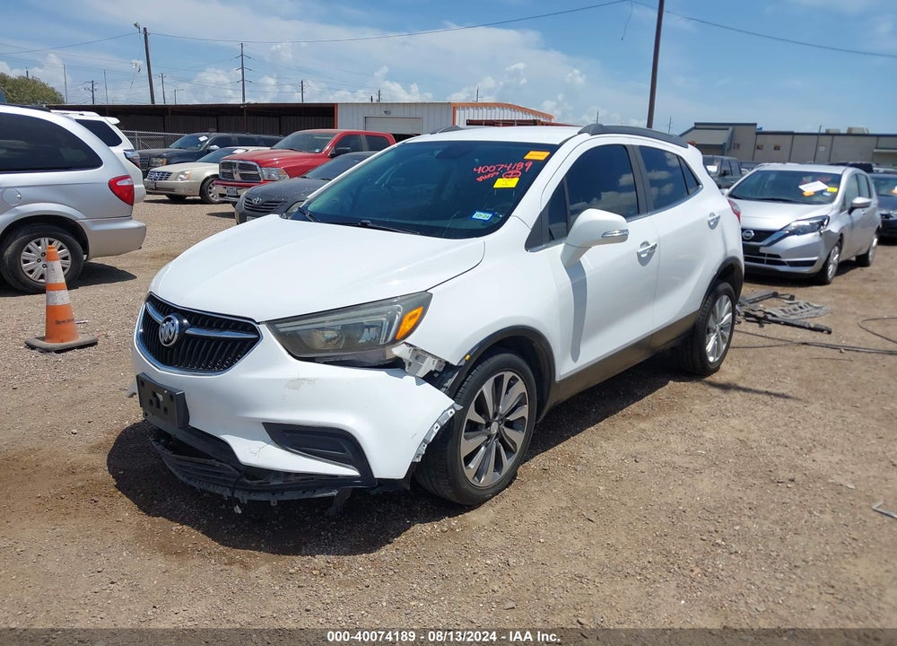 2019 BUICK ENCORE FWD PREFERRED VIN: KL4CJASB2KB701638