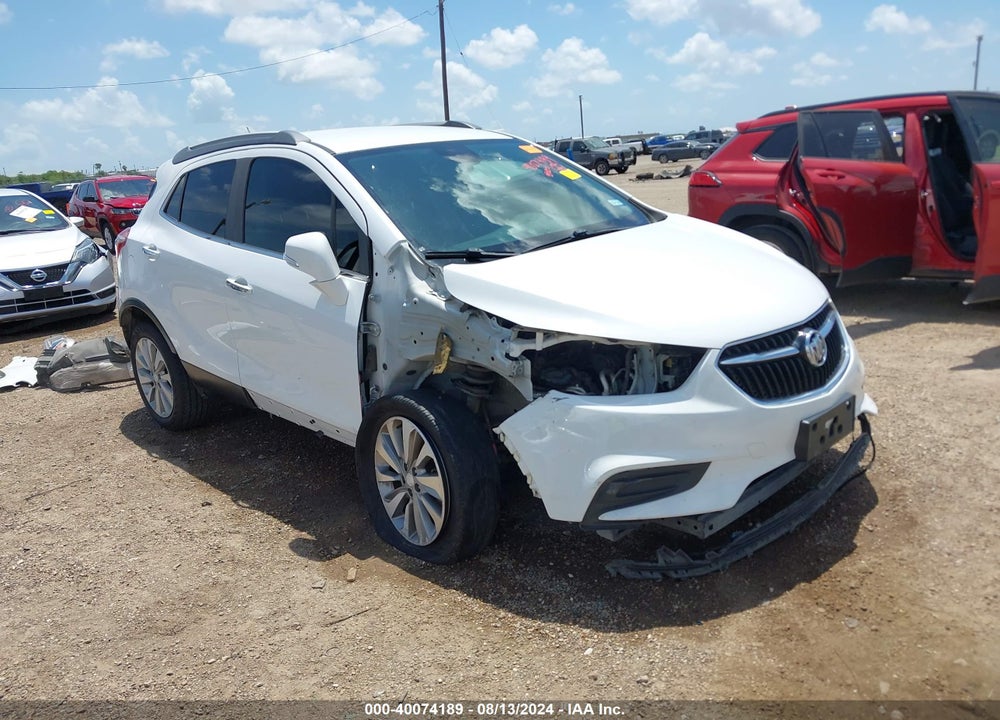 2019 BUICK ENCORE FWD PREFERRED VIN: KL4CJASB2KB701638