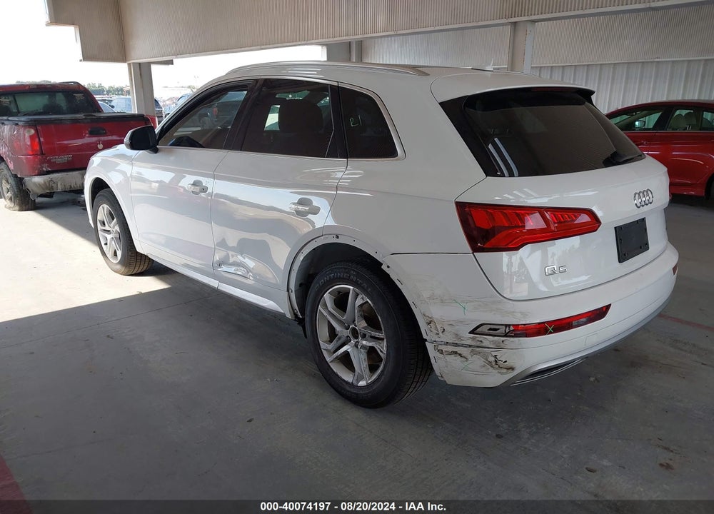 2019 AUDI Q5 45 PREMIUM VIN: WA1ANAFY1K2074277