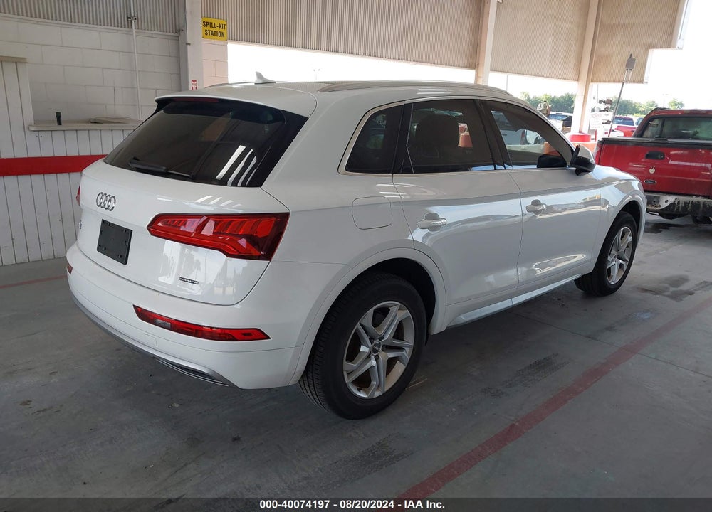 2019 AUDI Q5 45 PREMIUM VIN: WA1ANAFY1K2074277