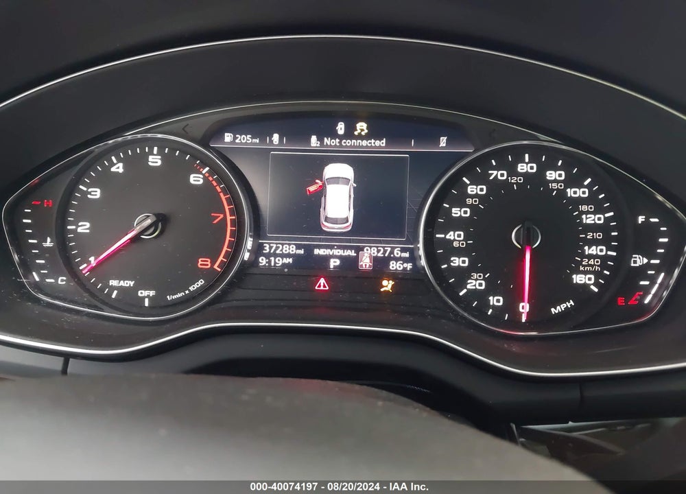 2019 AUDI Q5 45 PREMIUM VIN: WA1ANAFY1K2074277