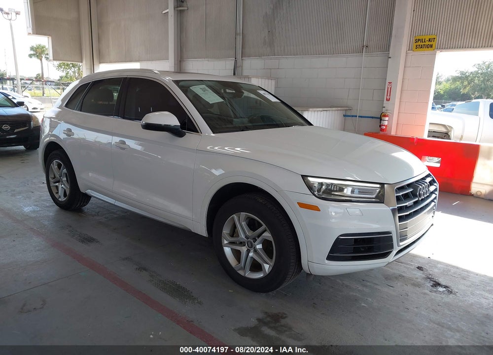 2019 AUDI Q5 45 PREMIUM VIN: WA1ANAFY1K2074277