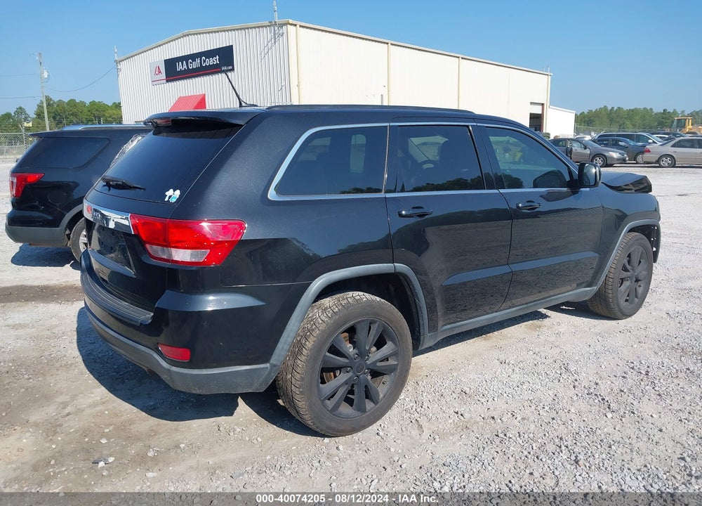 2013 JEEP GRAND CHEROKEE LAREDO VIN: 1C4RJFAG2DC634160