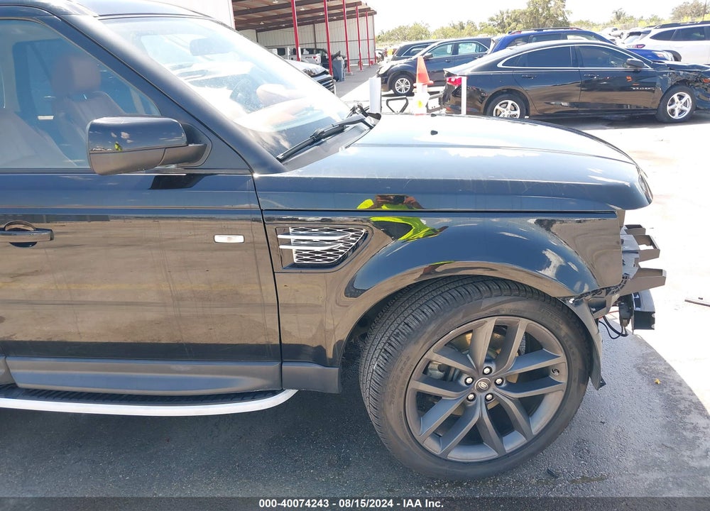 2013 LAND ROVER RANGE ROVER SPORT HSE VIN: SALSK2D43DA761433