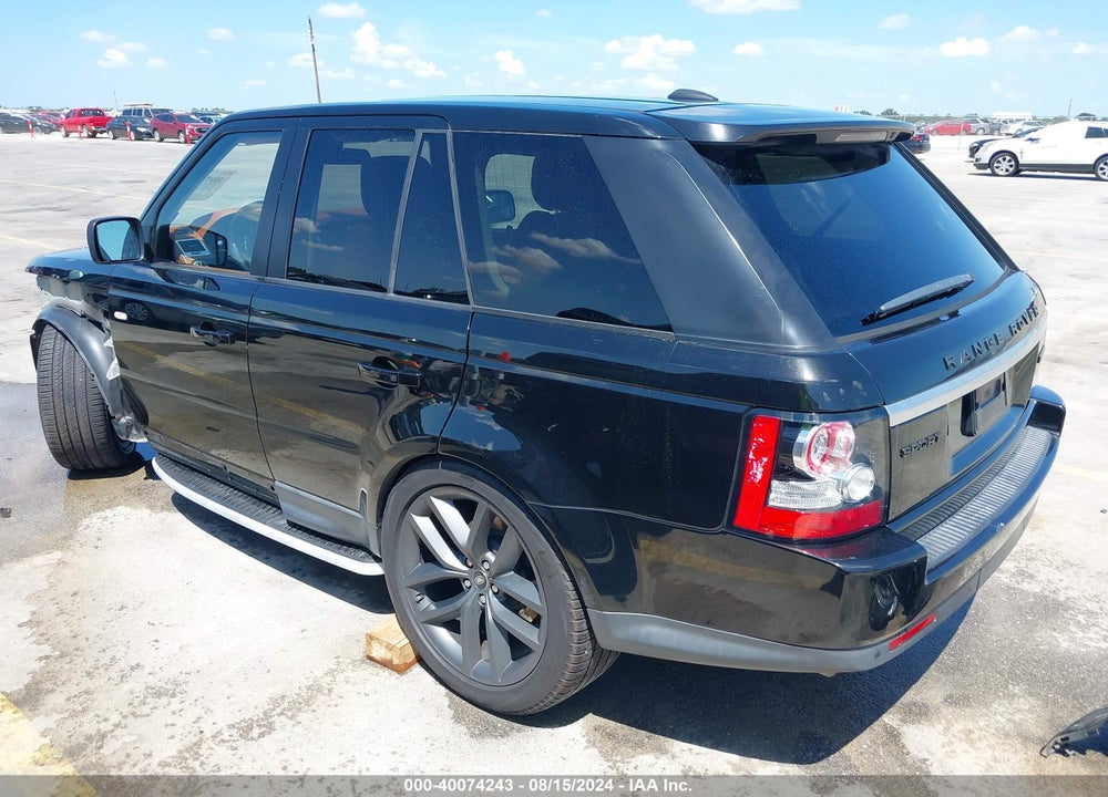 2013 LAND ROVER RANGE ROVER SPORT HSE VIN: SALSK2D43DA761433