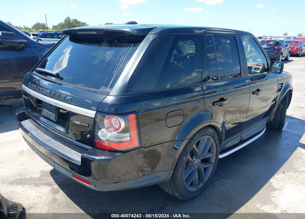 2013 LAND ROVER RANGE ROVER SPORT HSE VIN: SALSK2D43DA761433