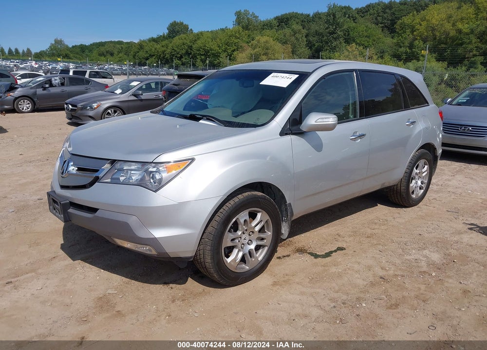2008 ACURA MDX TECHNOLOGY PACKAGE VIN: 2HNYD28698H556398