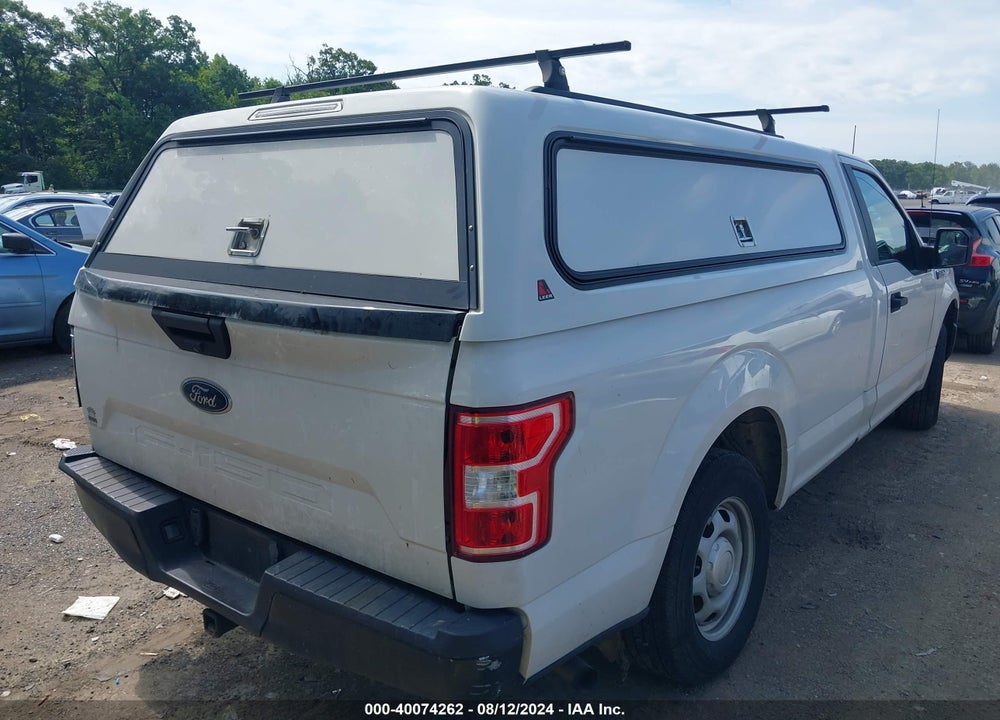 2018 FORD F-150 XL VIN: 1FTMF1CB3JKF88016