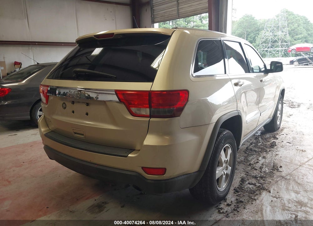 2012 JEEP GRAND CHEROKEE LAREDO VIN: 1C4RJEAG9CC171829