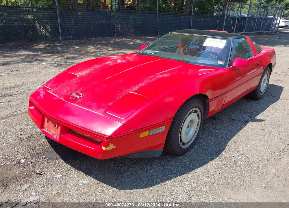 1986 CHEVROLET CORVETTE VIN: 1G1YY0784G5118274