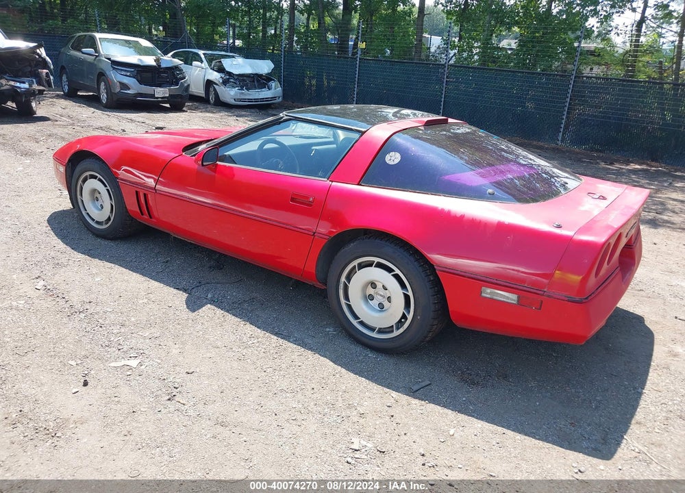 1986 CHEVROLET CORVETTE VIN: 1G1YY0784G5118274