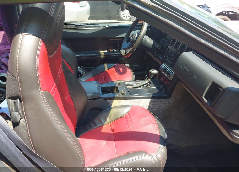 1986 CHEVROLET CORVETTE VIN: 1G1YY0784G5118274