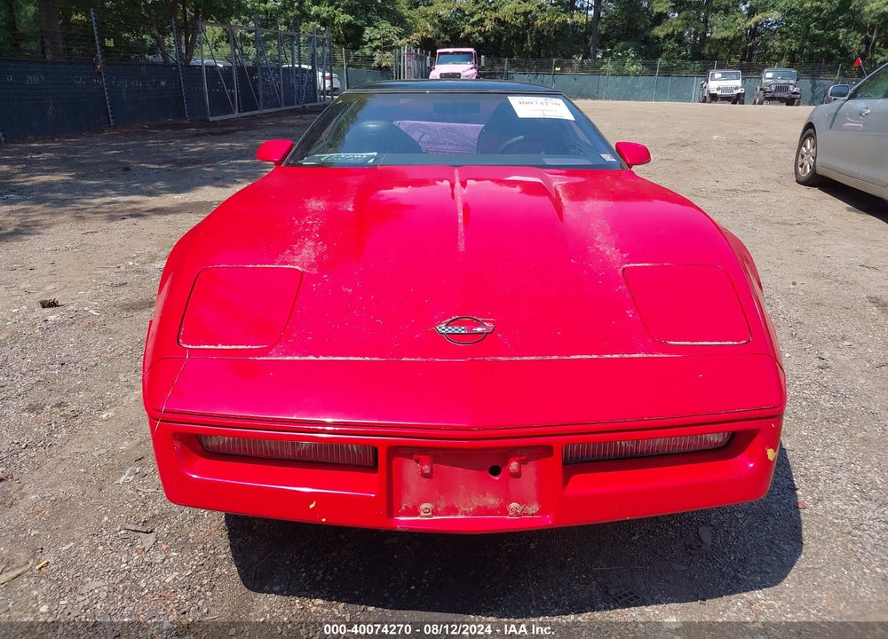 1986 CHEVROLET CORVETTE VIN: 1G1YY0784G5118274