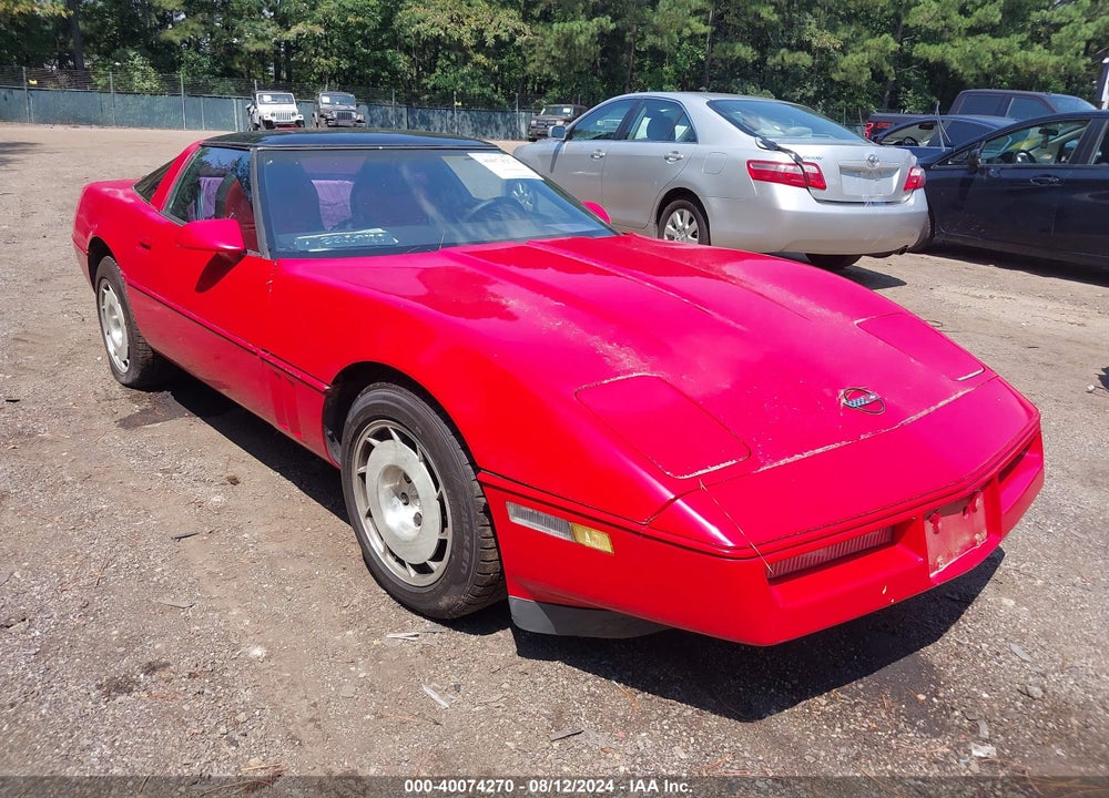 1986 CHEVROLET CORVETTE VIN: 1G1YY0784G5118274