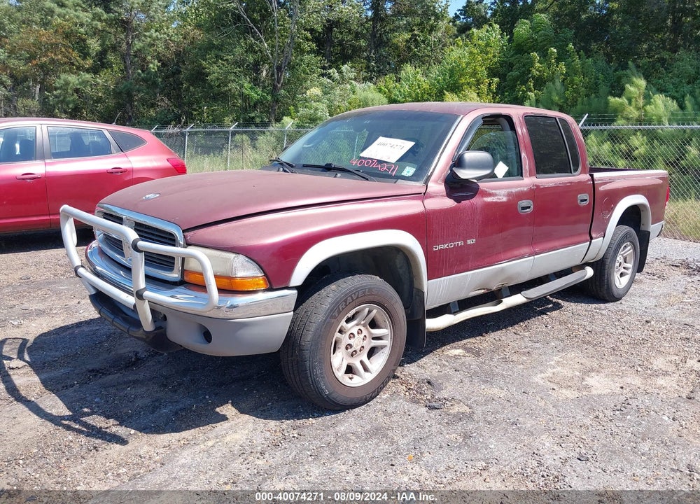 2001 DODGE DAKOTA SLT/SPORT VIN: 1B7GG2AZ91S200965