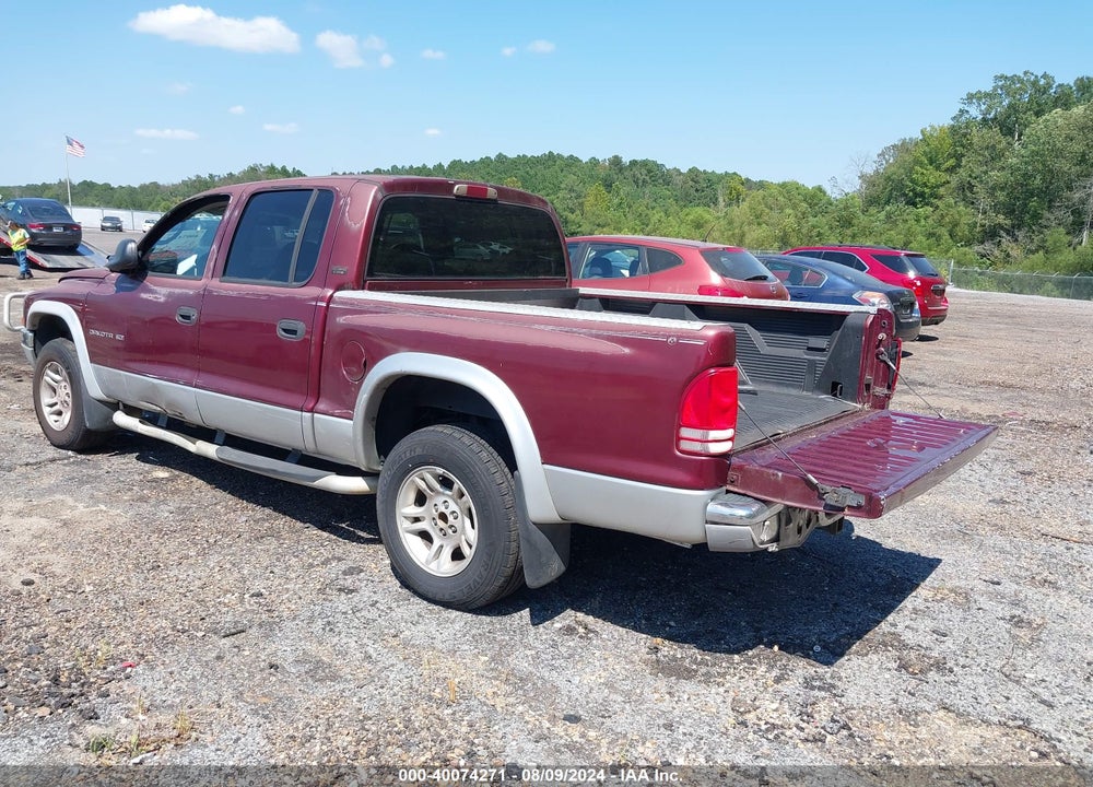 2001 DODGE DAKOTA SLT/SPORT VIN: 1B7GG2AZ91S200965