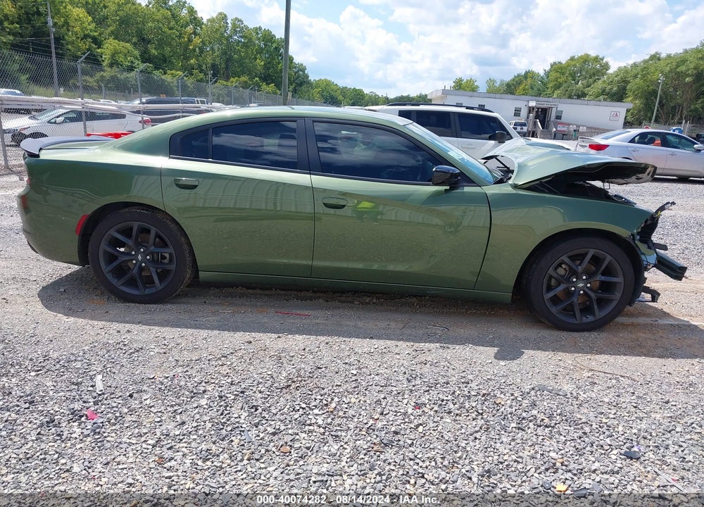2021 DODGE CHARGER SXT RWD VIN: 2C3CDXBG4MH675487