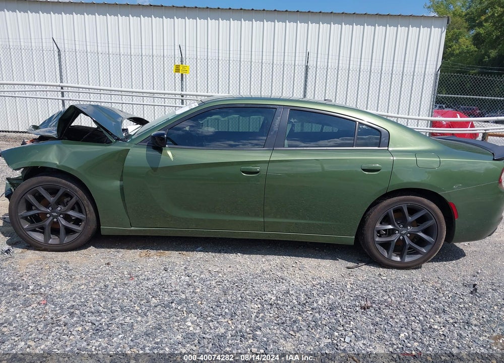 2021 DODGE CHARGER SXT RWD VIN: 2C3CDXBG4MH675487
