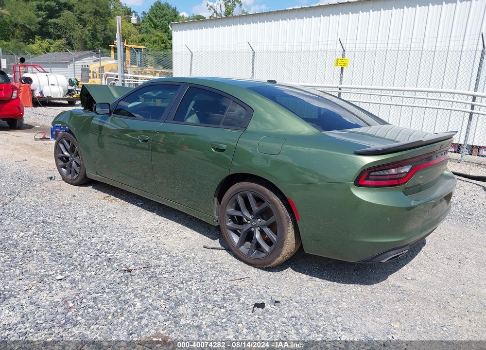 2021 DODGE CHARGER SXT RWD VIN: 2C3CDXBG4MH675487