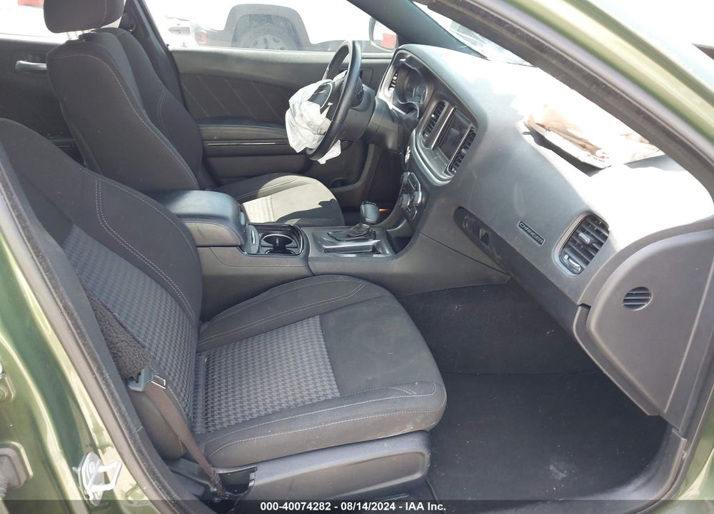 2021 DODGE CHARGER SXT RWD VIN: 2C3CDXBG4MH675487