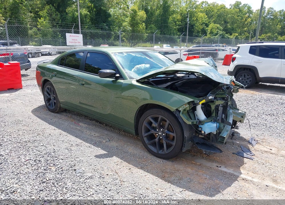 2021 DODGE CHARGER SXT RWD VIN: 2C3CDXBG4MH675487