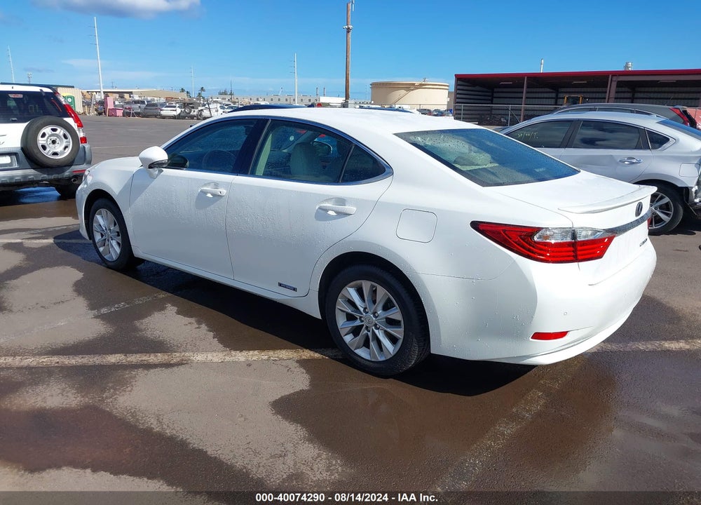 2014 LEXUS ES 300H VIN: JTHBW1GGXE2038913