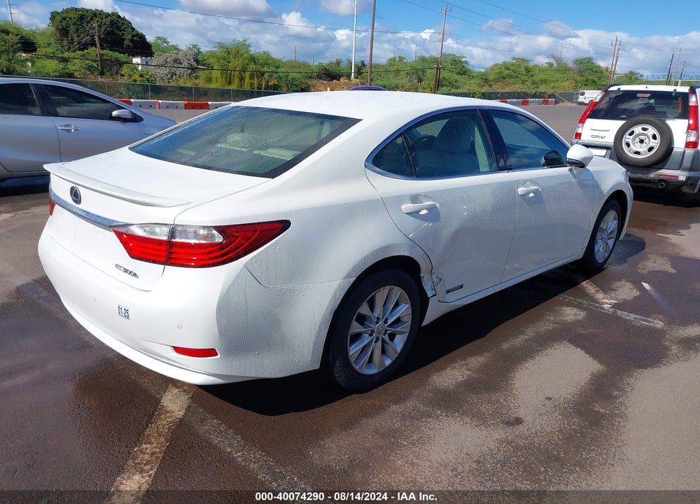 2014 LEXUS ES 300H VIN: JTHBW1GGXE2038913