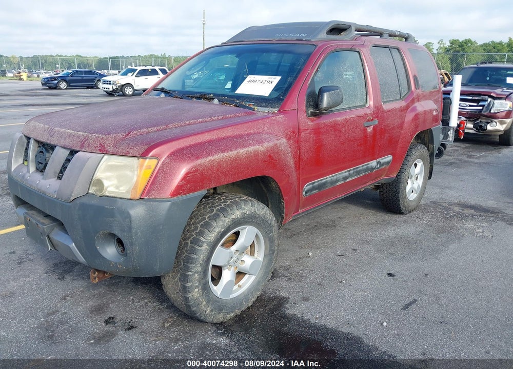 2005 NISSAN XTERRA SE VIN: 5N1AN08W45C613447