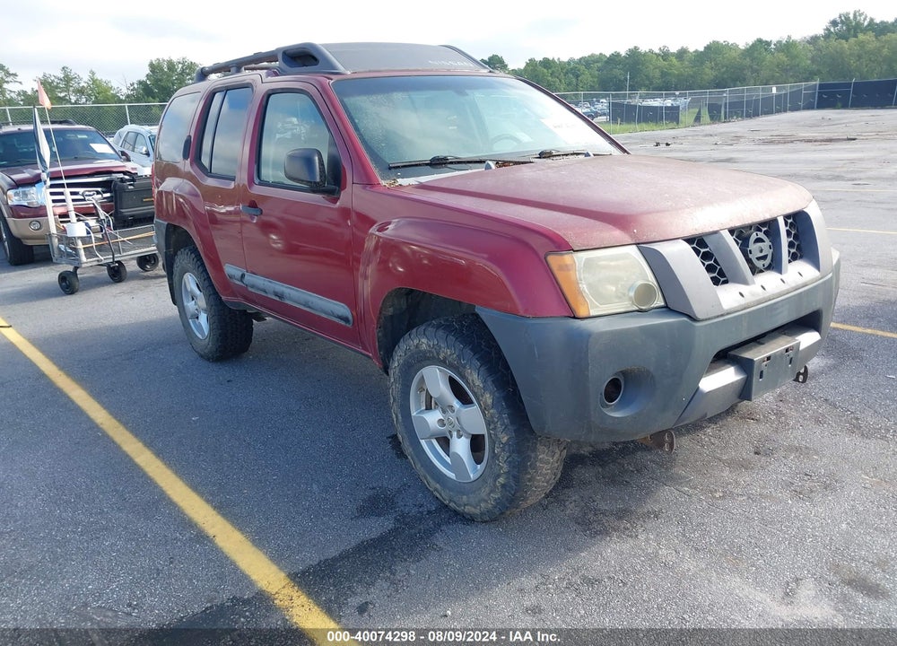 2005 NISSAN XTERRA SE VIN: 5N1AN08W45C613447
