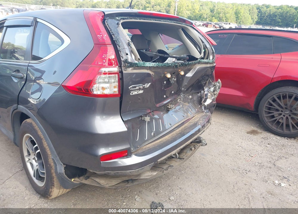 2015 HONDA CR-V LX VIN: 2HKRM3H31FH556888