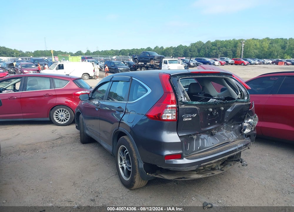 2015 HONDA CR-V LX VIN: 2HKRM3H31FH556888