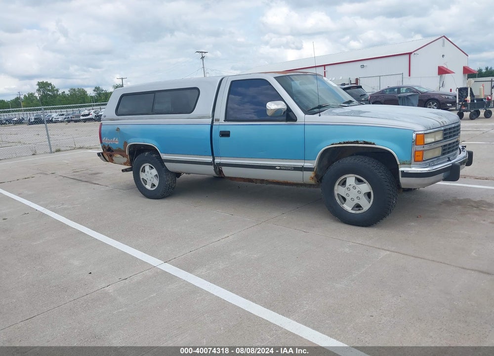 1993 CHEVROLET GMT-400 K1500 VIN: 1GCEK14K1PE212307