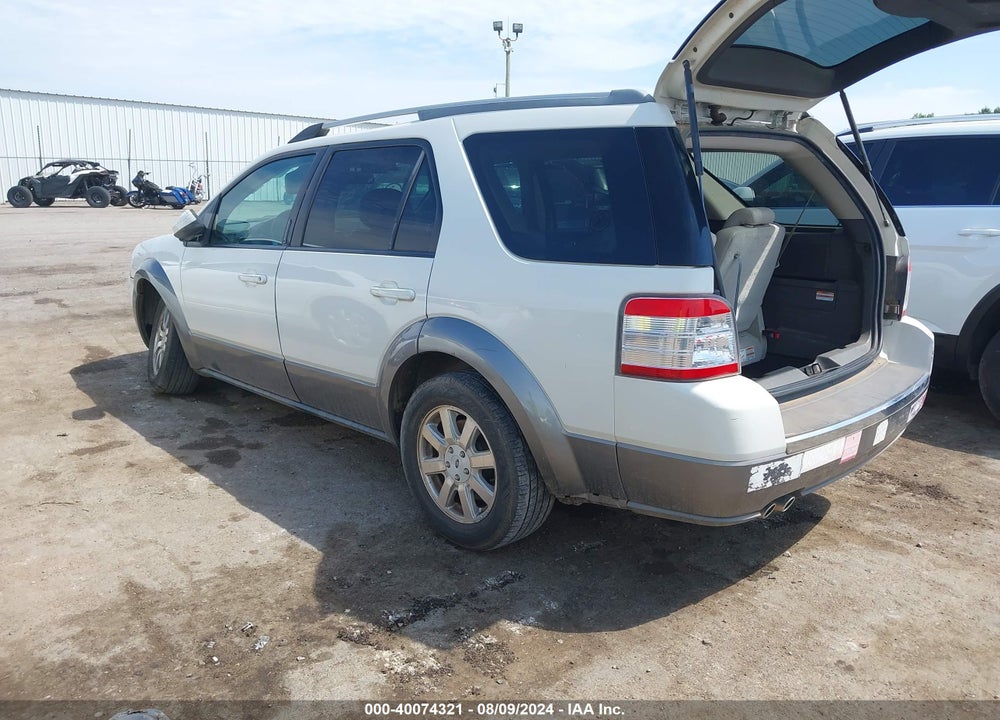 2009 FORD TAURUS X SEL VIN: 1FMDK02W29GA01695