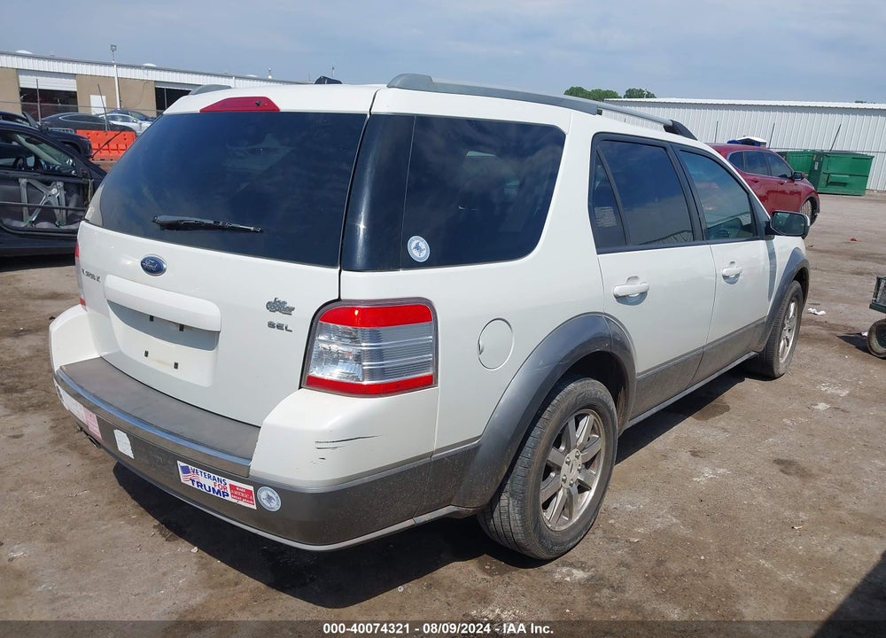 2009 FORD TAURUS X SEL VIN: 1FMDK02W29GA01695