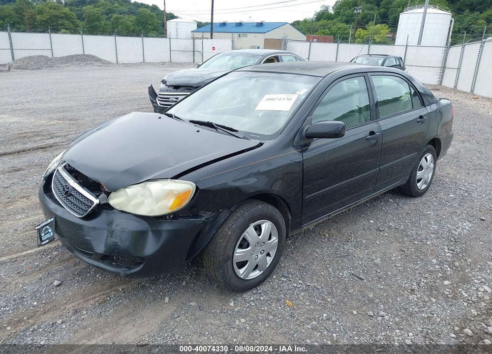 2007 TOYOTA COROLLA LE VIN: 2T1BR30E57C850881