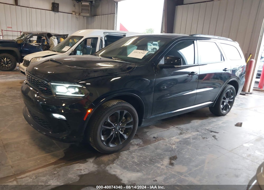2022 DODGE DURANGO GT PLUS AWD VIN: 1C4RDJDG0NC201542