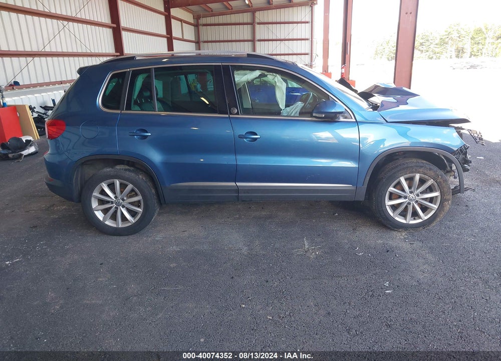 2017 VOLKSWAGEN TIGUAN 2.0T WOLFSBURG EDITION VIN: WVGSV7AX9HK023416