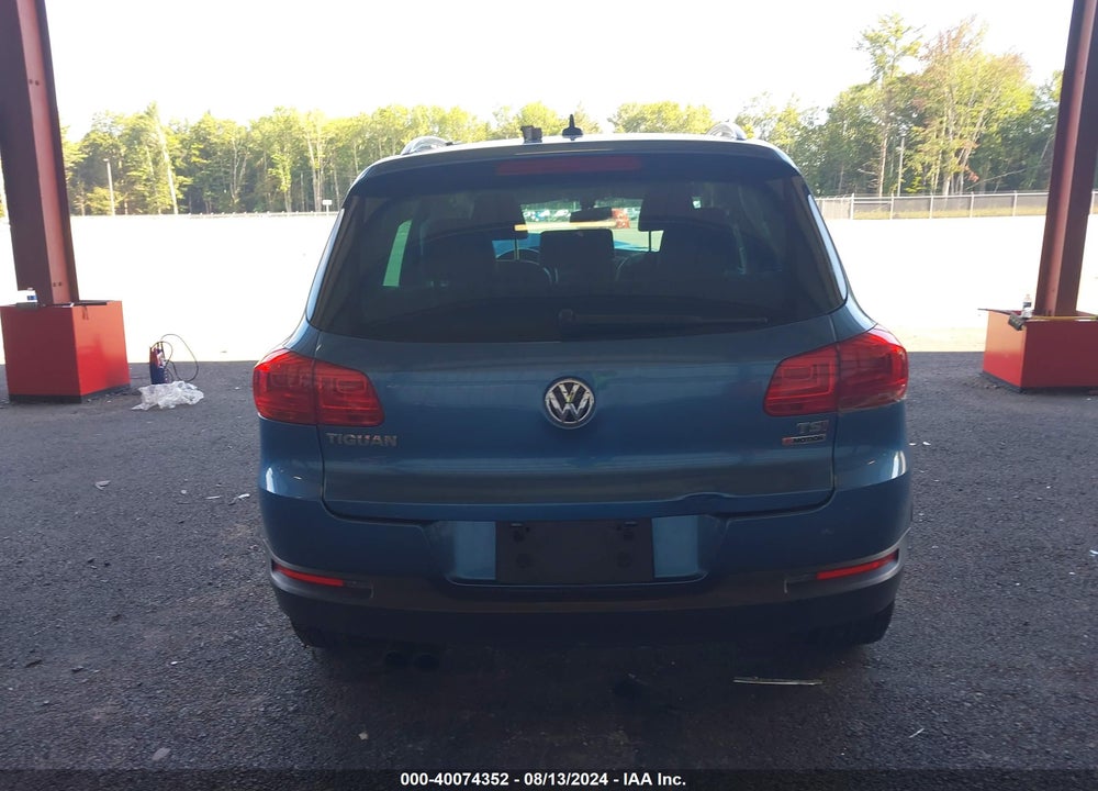 2017 VOLKSWAGEN TIGUAN 2.0T WOLFSBURG EDITION VIN: WVGSV7AX9HK023416