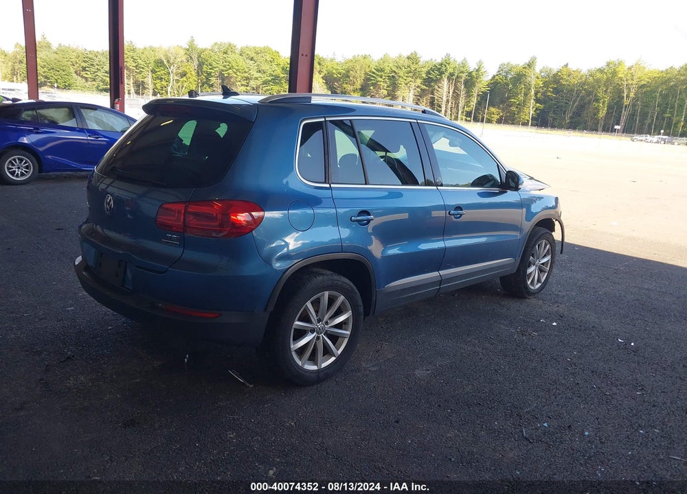 2017 VOLKSWAGEN TIGUAN 2.0T WOLFSBURG EDITION VIN: WVGSV7AX9HK023416