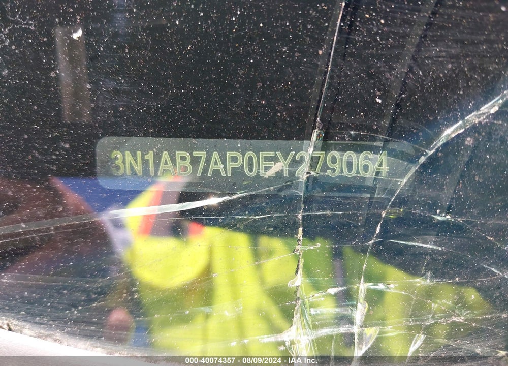 2014 NISSAN SENTRA S VIN: 3N1AB7AP0EY279064