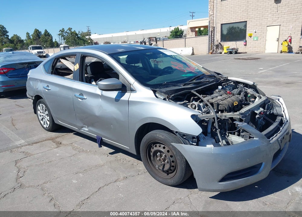 2014 NISSAN SENTRA S VIN: 3N1AB7AP0EY279064
